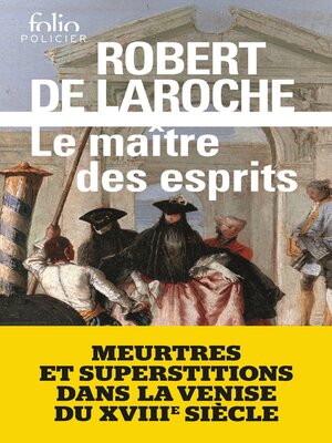 cover image of Le maître des esprits